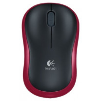 Беспроводная мышь Logitech Wireless Mouse M185 Red