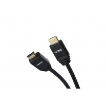 Кабель 2Е HDMI 2.0 (AM/AM) HIGH SPEED, ALUMIUM BLACK (2EW-1109-5M) 5м