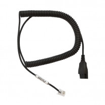 Переходник спиральный AXTEL QD/RJ AXC-04  - coiled, 0,5 – 2m, 04