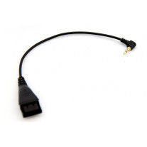 Переходник прямой AXTEL QD/2,5 mm jack (AXC-025-S)