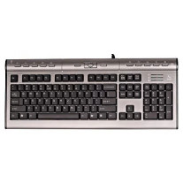 Клавиатура A4Tech KLS-7MU Silver-Black PS/2