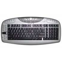 Клавиатура A4Tech KBS-26 Silver-Black PS/2