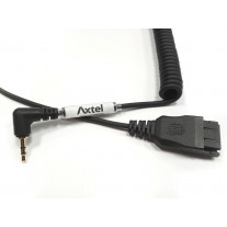 Переходник спиральный AXTEL QD/2,5 mm jack (AXC-25)