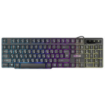 Клавиатура Defender Mayhem GK-360DL RU RGB Black USB