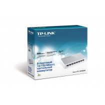 8-портовый 10/100 Мбит/с настольный коммутатор TP-LINK TL-SF1008D