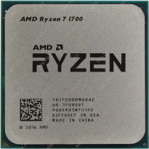 Процессор AMD Ryzen 7 1700 (AM4, L3 16384Kb)