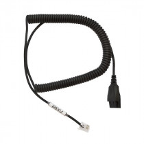Переходник спиральный AXTEL QD/RJ AXC-02 - coiled, 0,5 – 2m, 02
