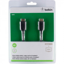 Кабель Belkin HDMI (AM/AM) High Speed Ethernet 5m, 4K/Ultra HD, Gold-Plated (F3Y021bt5M)
