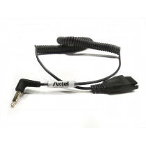 Переходник спиральный AXTEL QD/3,5 mm jack (AXC-35)