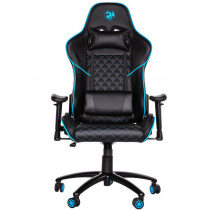 Игровое Компьютерное кресло 2E GC23 Black/Blue (2E-GC23BLB)