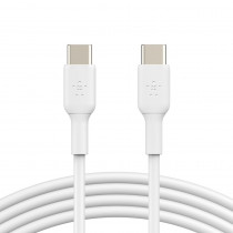 Кабель Belkin PVC C-C 2.0 1M, WHT (CAB003BT1MWH)