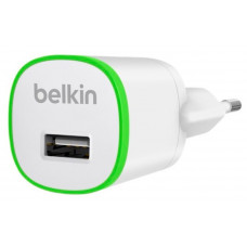 Сетевая зарядка Belkin Home Charger USB 1A, Lightning 1.2m, White (F8J025vf04-WHT)