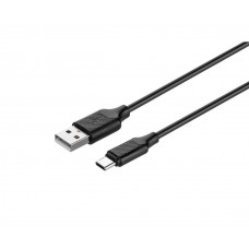 Кабель KITs USB 2.0 to Lightning Cable 2A Black 1m (KITS-W-003)