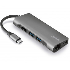 Адаптер Trust Dalyx Aluminium 7-in-1 USB-C (23331)