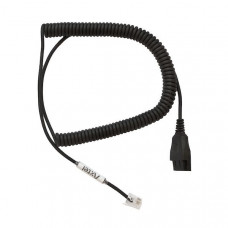 Переходник спиральный AXTEL QD/RJ AXC-02 - coiled, 0,5 – 2m, 02
