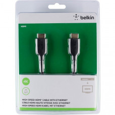 Кабель Belkin HDMI (AM/AM) High Speed Ethernet 5m, 4K/Ultra HD, Gold-Plated (F3Y021bt5M)