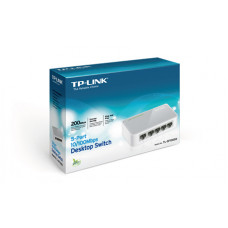 5-портовый 10/100 Мбит/с настольный коммутатор TP-LINK TL-SF1005D