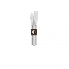 Кабель Belkin DuraTek Plus Lightning на USB-A, 1,2m, white (F8J236bt04-WHT)