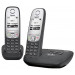 Радиотелефон Gigaset A415A DUO RUS BLACK (L36852-H2525-S301)