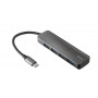 USB-хаб Trust Halyx Aluminium USB-C to 4-Port USB-A 3.2 Hub (23328)