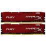 Оперативная память Kingston 32GB DDR4 3466Mhz HyperX Fury Red 2x16GB