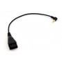 Переходник прямой AXTEL QD/2,5 mm jack (AXC-025-S)