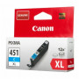 Картридж Canon CLI-451C XL (6473B001) для Canon PIXMA MG7140/6340 665стр.