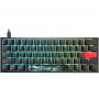 Игровая клавиатура Ducky Mecha Mini MX Cherry Red Black (DKME2061ST-RURALAAT1)
